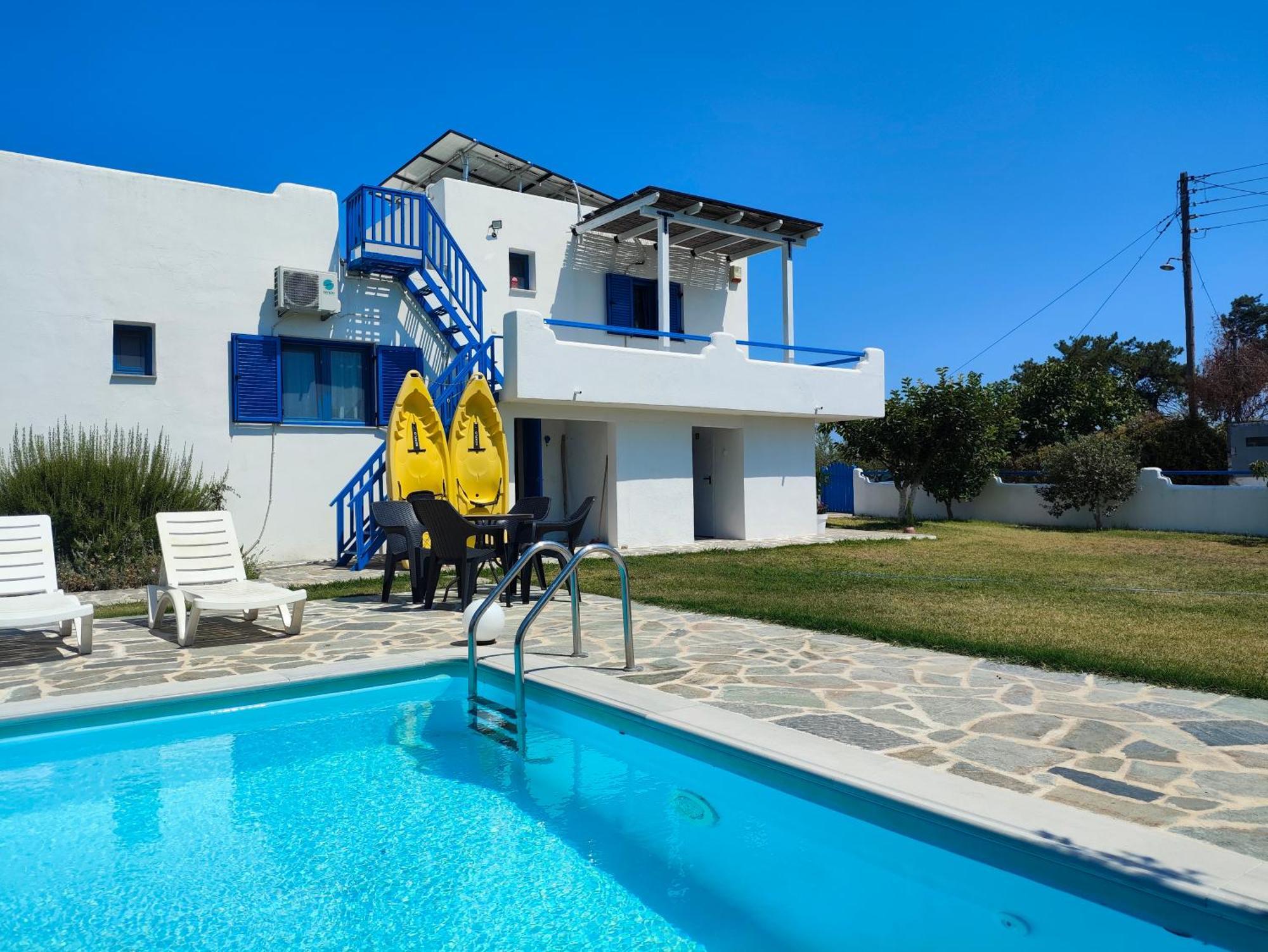 Navy Greece Villa With Swimming Pool & Sea View Макригиалос Екстериор снимка