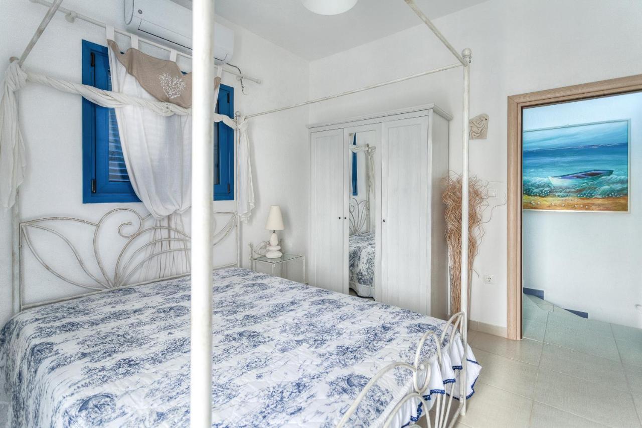 Navy Greece Villa With Swimming Pool & Sea View Макригиалос Екстериор снимка