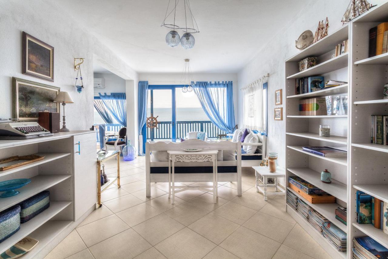 Navy Greece Villa With Swimming Pool & Sea View Макригиалос Екстериор снимка